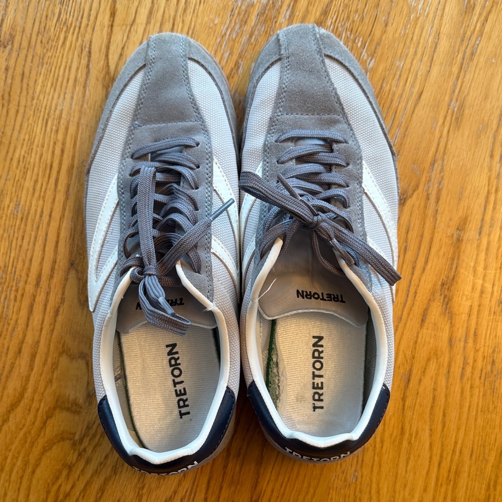 Tretorn Wonen's Gray and White Sneakers